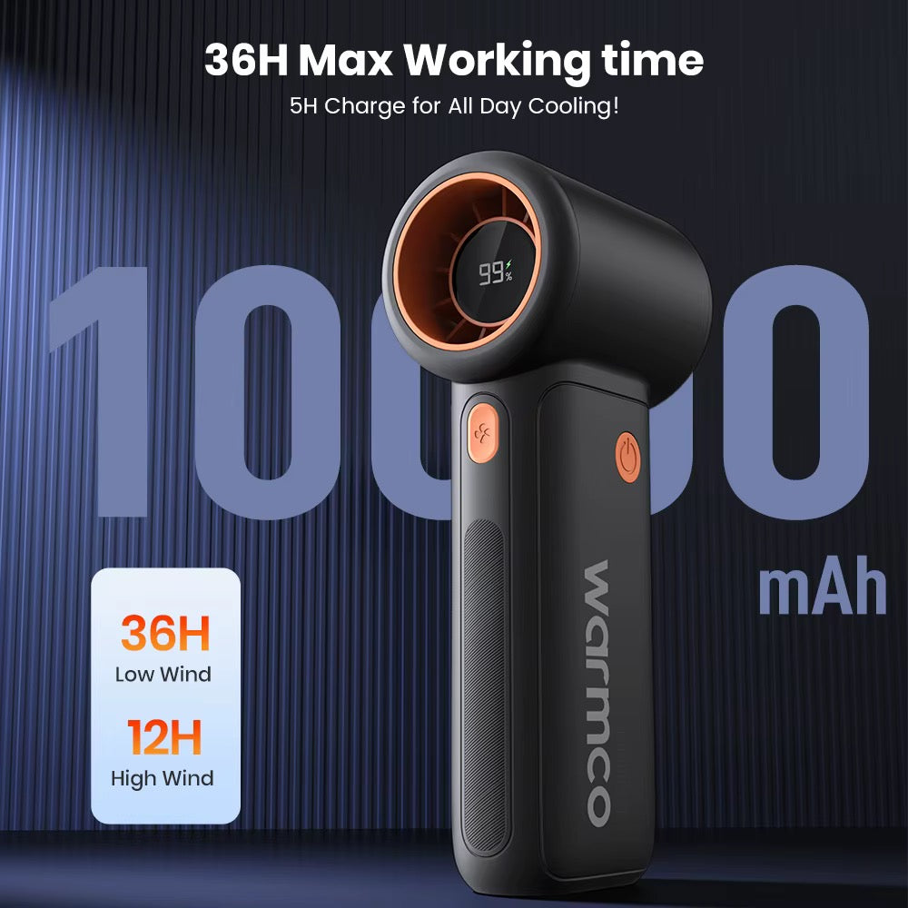 10,000mah handheld fan + Free gift (Mini most sprayer)