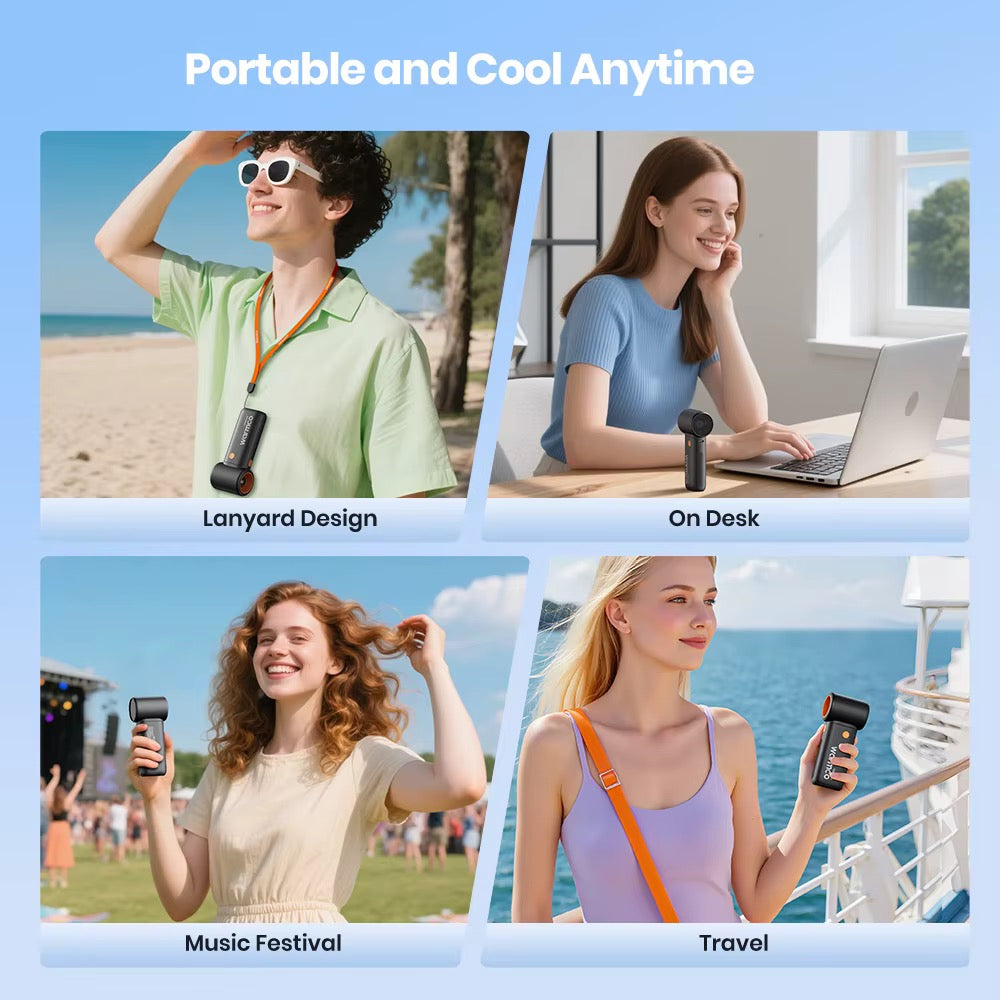 10,000mah handheld fan + Free gift (Mini most sprayer)